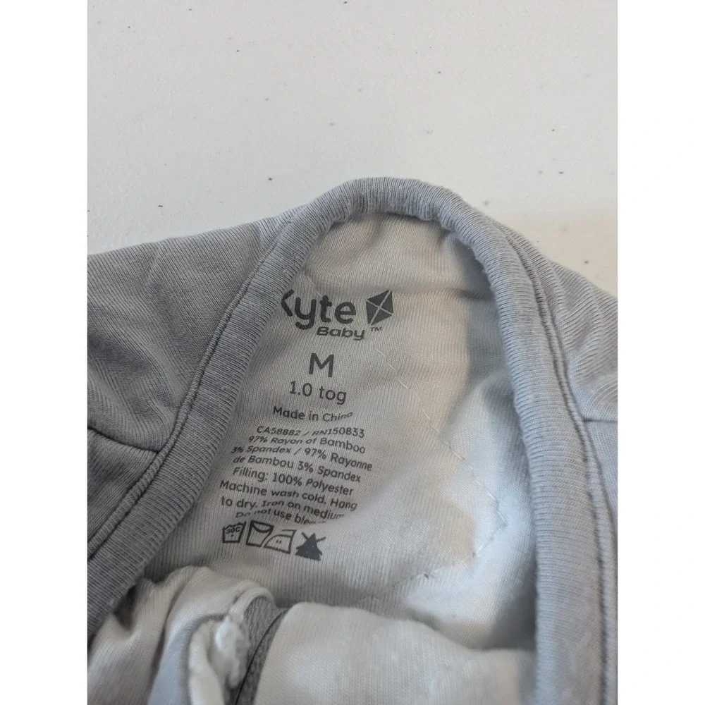 lot of 2 Kyte Baby Sleep Sack 1.O Tog M Gray walker Blue sack Size S 1.0 Tog